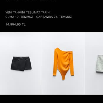 Zara Teslim Edilmeyen Kargo