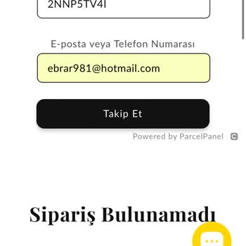 Modern Plak Sipariş Verdim Ama Gözükmüyor Kimse Cevap Da Vermiyor