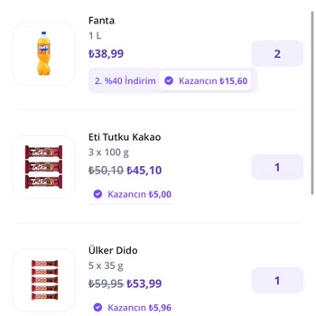 Getirden Eksik Ürün Siparişi Ve Geri Dönüş Yok