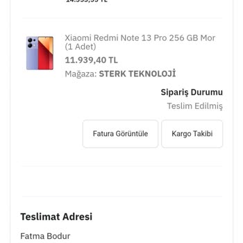 Epttavm Tarafından Bozuk Ürün Faturasız Gönderildi Muhatap Yok