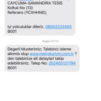 Obilet Haber Verilmeden Yapılan Sefer Saati