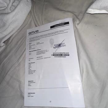 Onvo Scooter Ov-012 X Plus Ani Fren Ve Gidon Sallanması