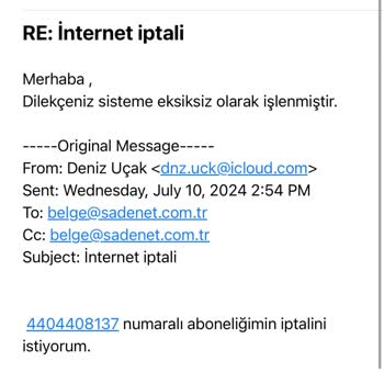 Sadenet Abonelik İptali Ve Nakil Sürecinde Yaşanan Sorunlar