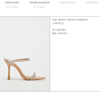 Zara Siparişi 25 Gündür Yollamıyor