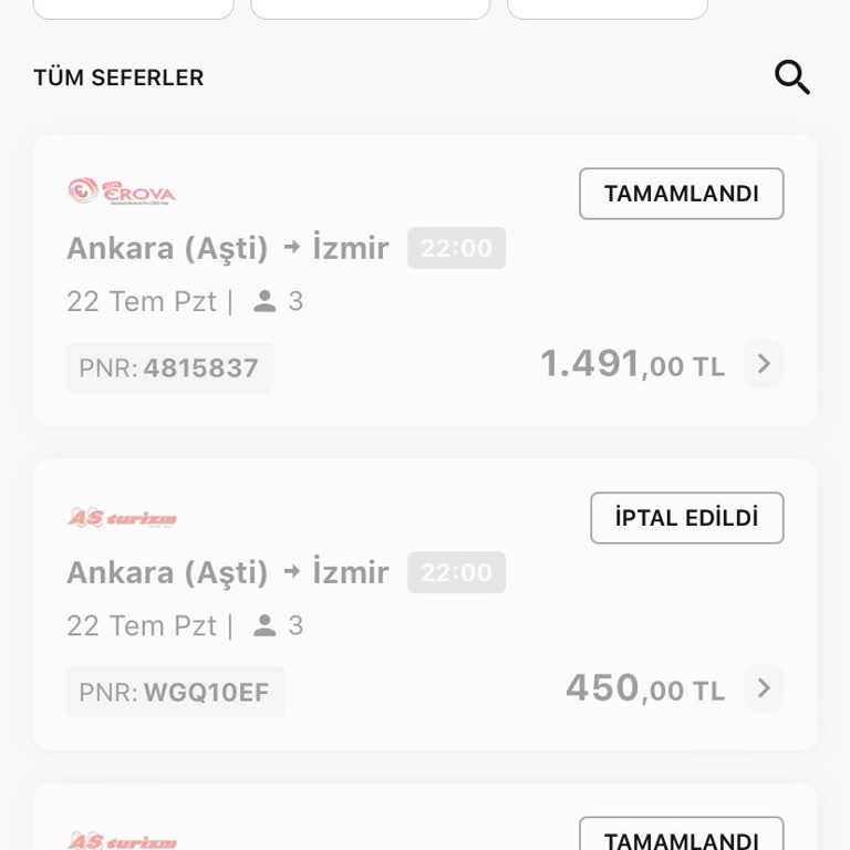 Enuygun.com Otobüs İptali Para İadesi İstiyorum