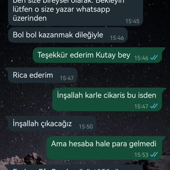 Excel Yatırım adı kullanan Yatırım Uzmanı İle Yaşadığım Sorun Ve Paramın İadesi Talebi