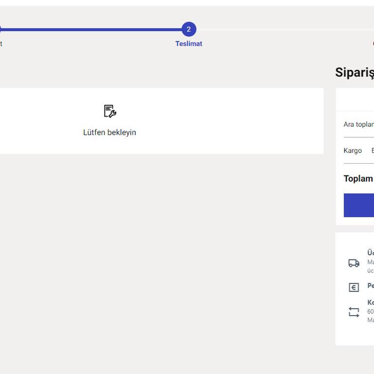 Decathlon Siparişim Adres Girme Kısmında Takılı Kaldı