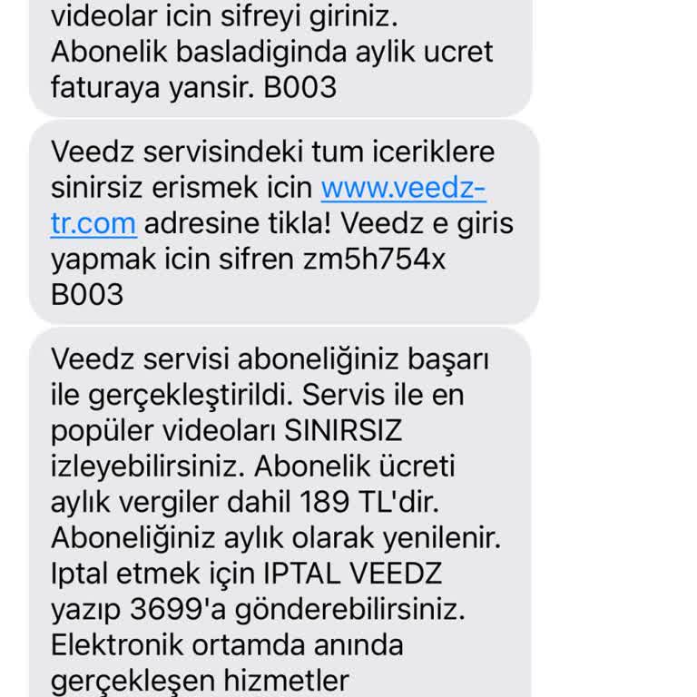 Veedz-tr.com Üyelik İptali Ve Para İadesi!