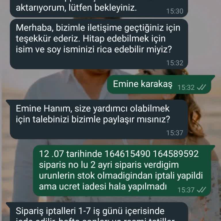 Carrefour SA Ücret İadesi Yapılmaması