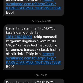 Sürat Kargo Teslimat Sorunu Ve İletişim Eksikliği