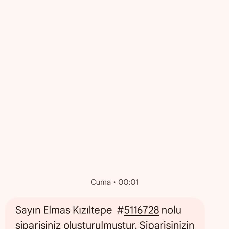 Lamelif Kargoya Verilmeyen Sipariş
