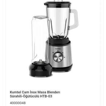 Kumtel Masa Blenderi Yedek Parça