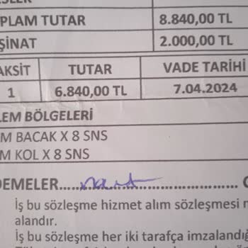 Aris Güzellik Merkezleri Van Güzellik Merkezi Hizmet Şikayeti