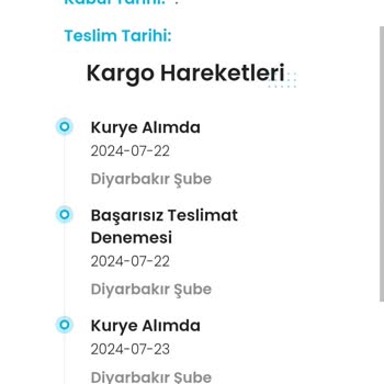 Kargoist İade Kargoyu Almıyor