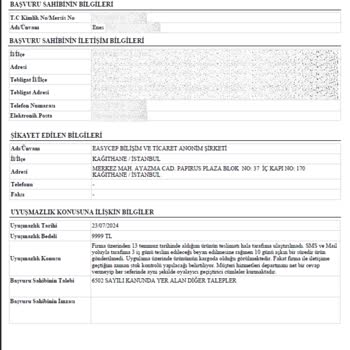 Easy Cep Satın Aldığım Ürünü Göndermiyor Ve Sipariş İptali Yapmıyor.