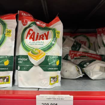Fairy Aynı Ürünün Farklı Fiyatları