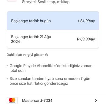 Storytel Ücret İndirimini Diğer Kullanıcılara Yansıtmaması Sorunu