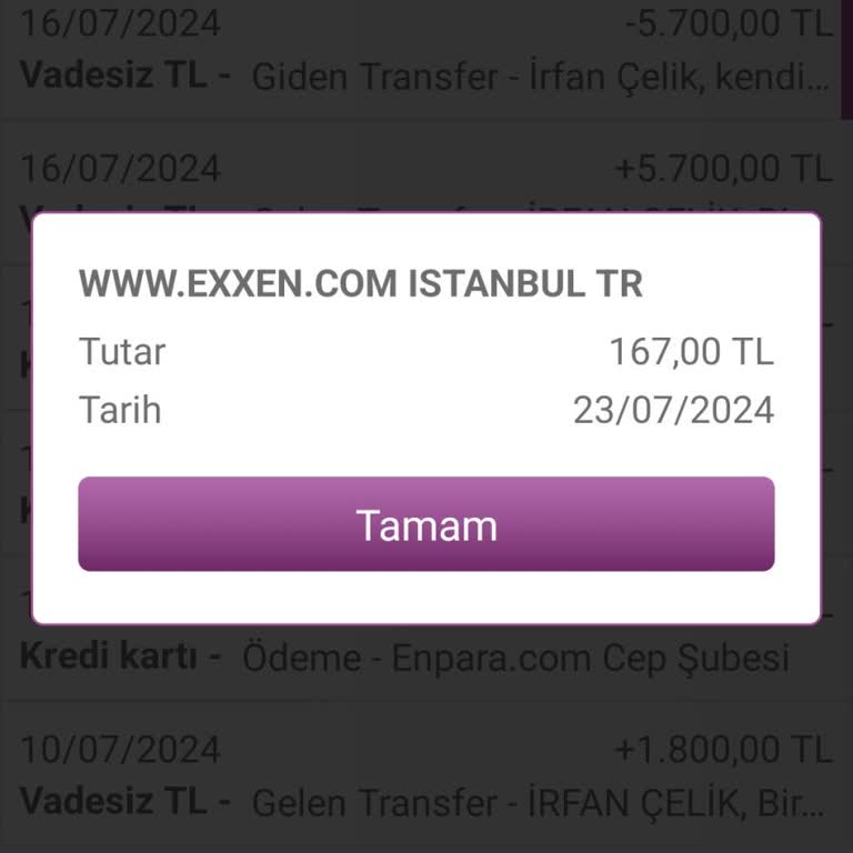 Enpara Kredi Kartımdan Bilgim Dışında Para Çekimi