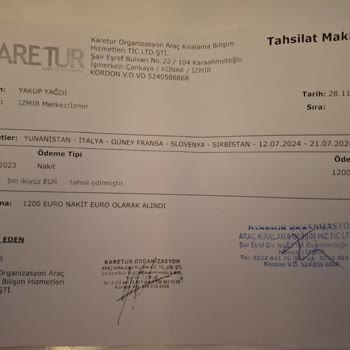 Karetur Tatilimizi Mahvetti