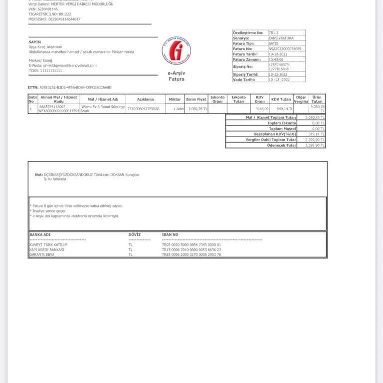 Wiami Marka Çok Kötü Önermiyorum