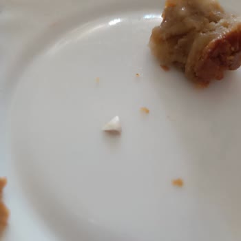 Liva Pastanesi (livashop.com) Tahinli Çöreğin İçinden Çıkan Taş