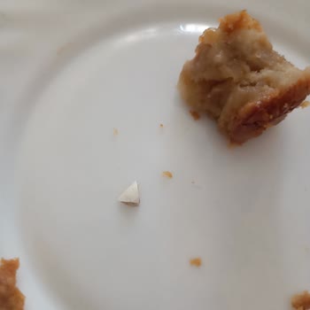 Liva Pastanesi (livashop.com) Tahinli Çöreğin İçinden Çıkan Taş