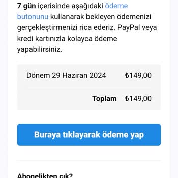 Cvmaker.com.tr Üye Olmamama Rağmen İstenilen Ücret