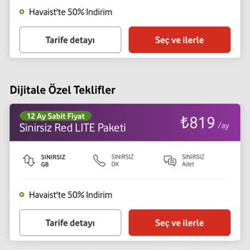 Vodafone Zorla Pahalı Paket Satmaya Çalışıyor!