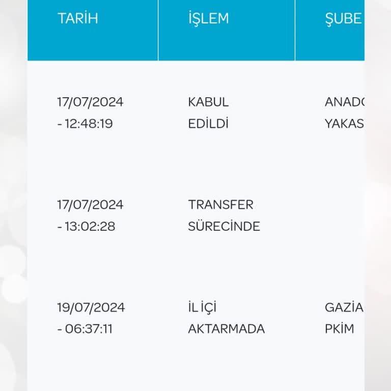 PTT Kargo Teslimat İçin Ne Bekliyor?