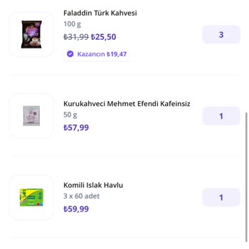 Getir Büyük Market Yanlış Sipariş