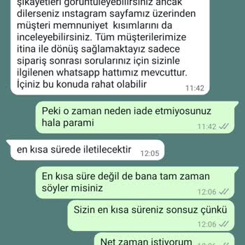 Rivaİstanbul Paramı İade Edin
