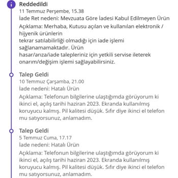 N11 Sıfır Niyetine 2. El Telefon Satmak Mı