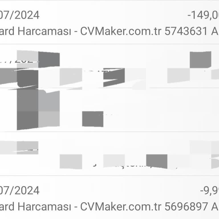 Cvmaker.com.tr Şikayet Lütfen Hemen Dönüş Yapın