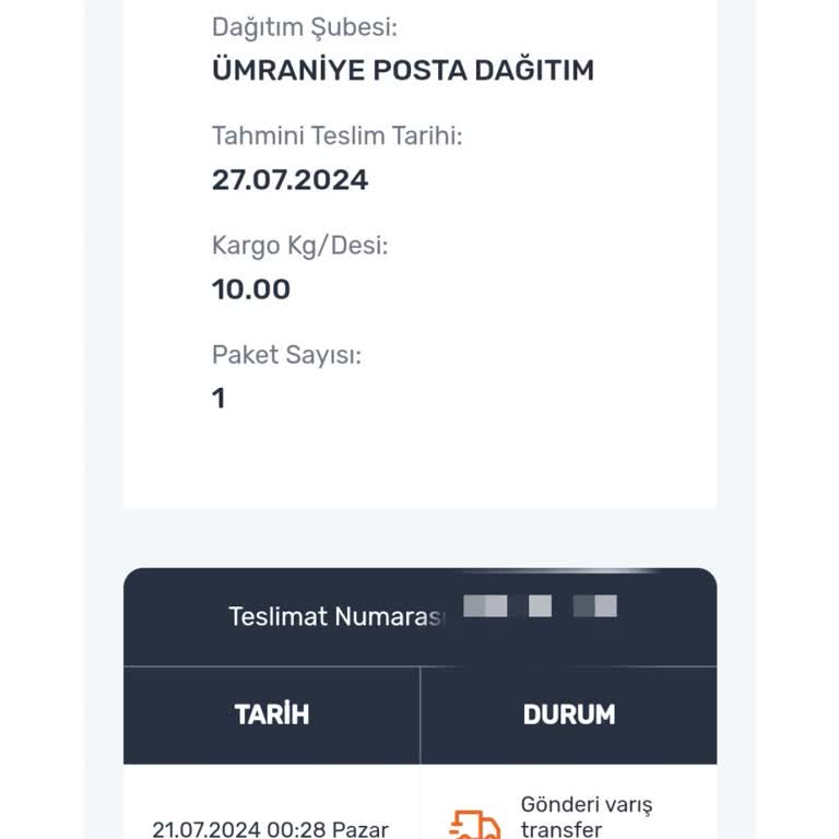 PttAVM PTT Kargo İşini Umursamaması Şikayeti