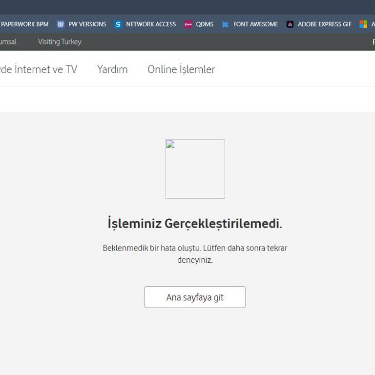 Vodafone Alacağımı Geri Alamıyorum