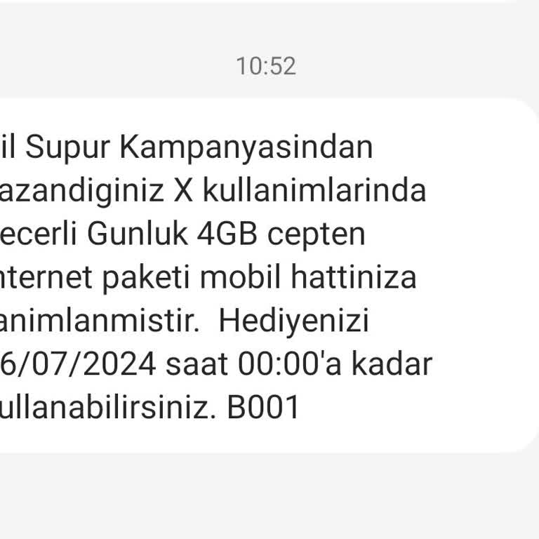 Türk Telekom Hediye İnterneti Kullanamıyorum Nerede Kullanacağım Acaba