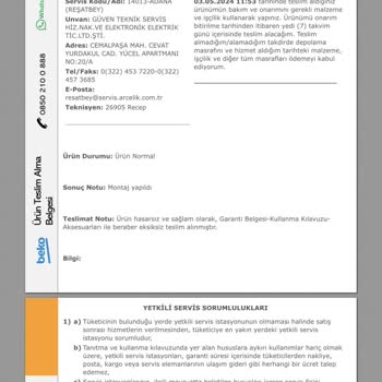 Beko Defalarca Aramama Rağmen Muhatap Bulamıyorum...