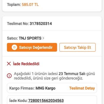 Trendyol Aldığım Ürünü Değişim Talebi Hakkında