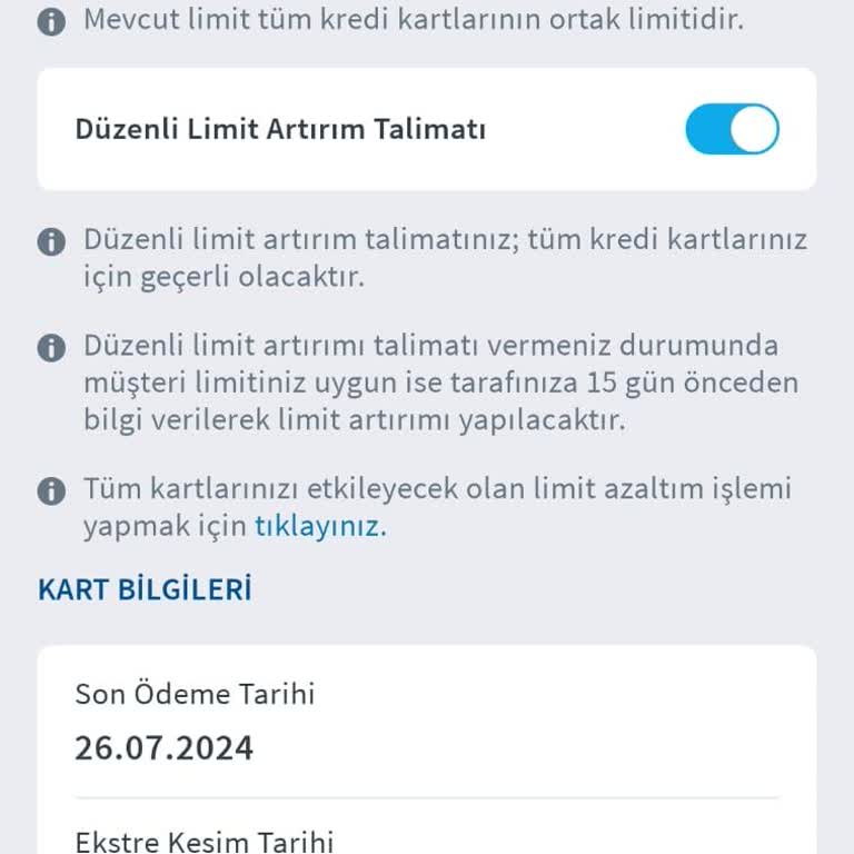 Halkbank Tarafından Israrla Yükselmeyen Limitim