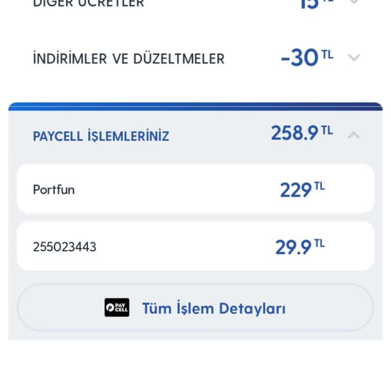 Haberim Olmadan Başlatılan Turkcell Paycell-Portfun Mağduriyeti
