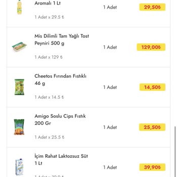 Cepte Şok Bozuk Ve Eksik Gelen Ürünler