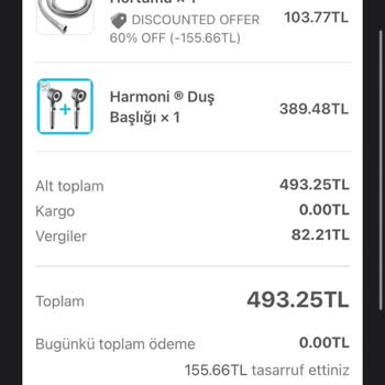 Harmoni Store Ürünü Teslim Etmedi