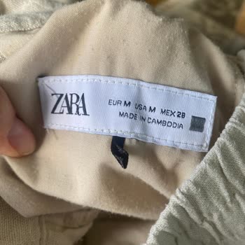 Zara Keten Pantolon Delindi!