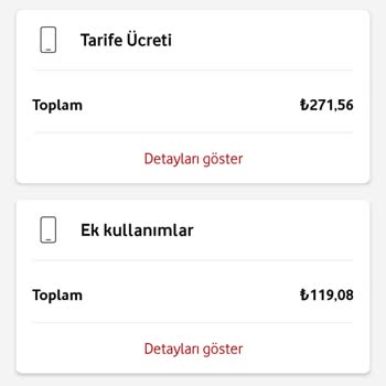 Vodafone İçerik Servisleri Adı Altında 125 TL Haksız Fatura Şişirmesi