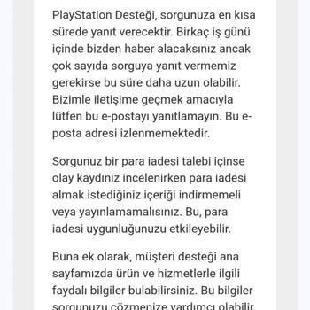 Sony Eurasia Sony Tamamen Pişmanlıktır PlayStation Kullanılmaz.