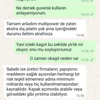 Supplementler Paketi Açılmış/kullanılmış Protein Tozu