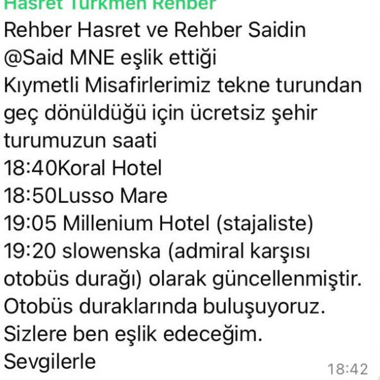 Tatilsepeti.com İnternet Sitesi Üzerinden Alınan Budva Turu Hakkında