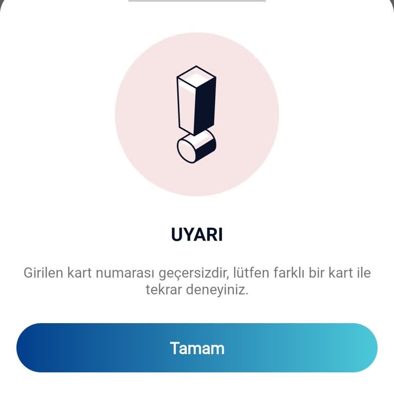 Paycell Kart Numarasını Kabul Etmiyor