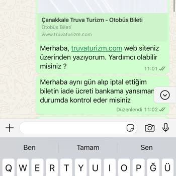 Çanakkale Truva Turizm Çanakkale Truva Müşteri! Hizmetleri!