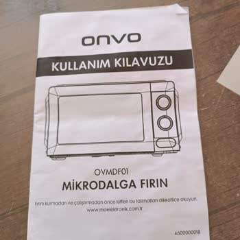 Onvo Mikrodalga Metal Yanıkları